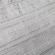 Ткань Шифон жатка (белый)